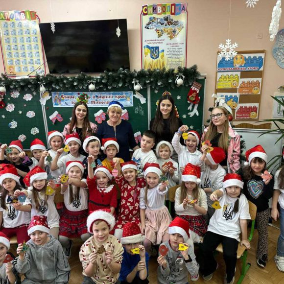 #Мрія86 в гостях у 1-Б класу: зимова казка і творчість