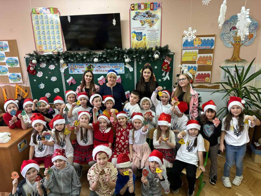 #Мрія86 в гостях у 1-Б класу: зимова казка і творчість